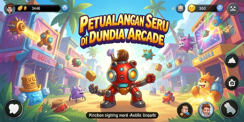 Tangkapan layar gameplay 3446 yang menarik dan penuh warna.