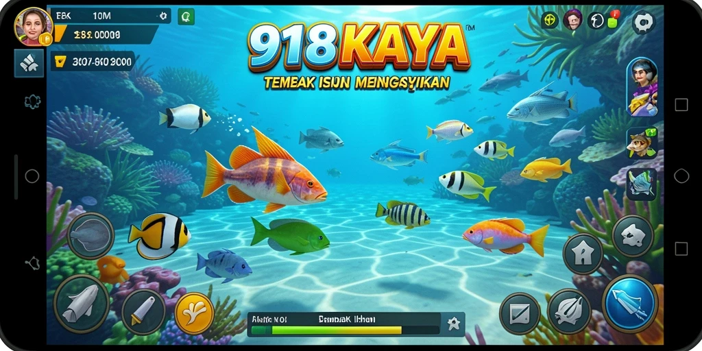 Gameplay seru dari 918KAYA dengan aksi tembak ikan yang menegangkan.