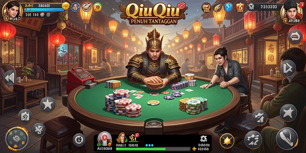Gameplay seru AYU89 dengan pemain QiuQiu berkompetisi.