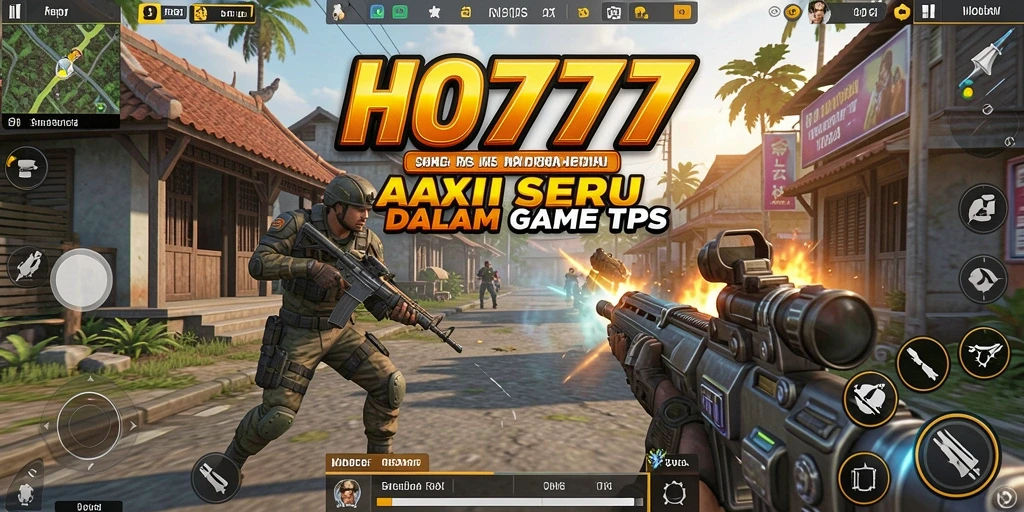 Gameplay seru dan penuh aksi dalam HO777.