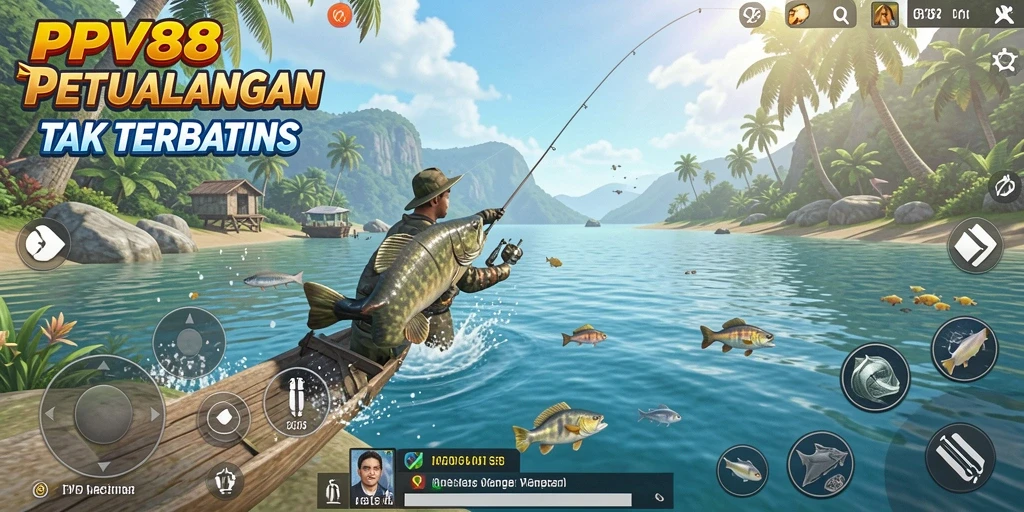 Tangkapan ikan yang mengesankan dalam gameplay PPV88.
