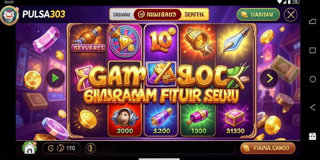Tangkapan layar dari gameplay menarik di PULSA303.