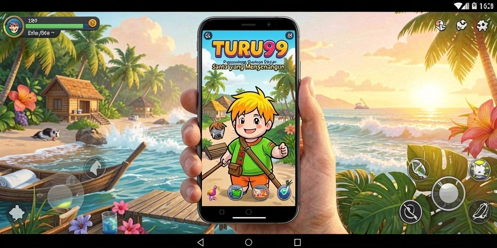 Tampilan gameplay TURU99 yang seru dan menarik.